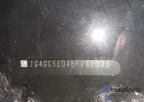 2011 Buick Lacrosse Cxl from USA, damaged, VIN 1G4GC5ED4BF181386